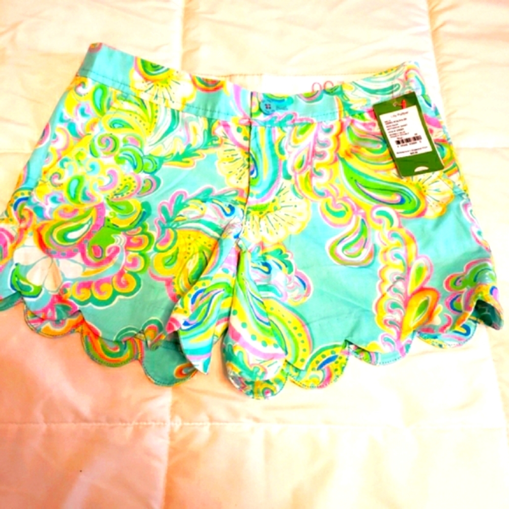 NWT Lilly Pulitizer Buttercup Shorts